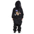 Snuggs Kids Blanket Onesie Black فانوس رمضان